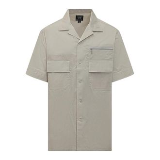 Yohji Yamamoto UT Shirt SS - Heren - Korte mouwen Overhemden - Beige - M - Overhemden