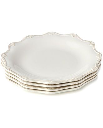 Certified International Heritage Scroll Set Of 4 Dinner Plates