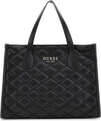 Guess Tasmin Handtas - Dames - Handtassen - Zwart - ONE Size - Tassen