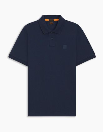 HUGO BOSS Mens Passenger Short Sleeve Polo Shirt - Black - Size: 40