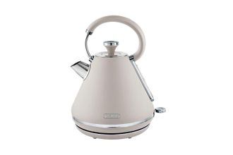 Tower Kettle & 4 Slice Toaster & 8.5L Dual Basket Air Fryer, Latte in Light Brown