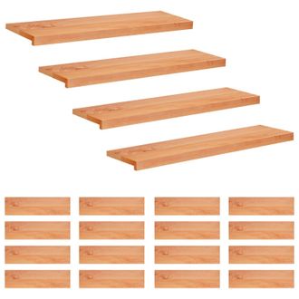 vidaXL Alfombras Para Escalones 20 Uds. 100 X 25 X 2 Cm Barniz Vidaxl
