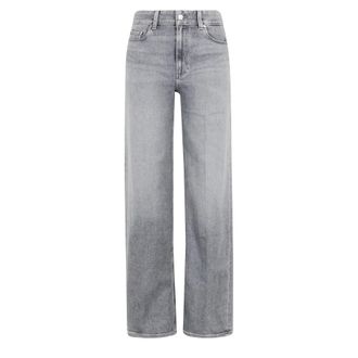 Paige Straight Fit Jeans, female, Gray, W28, Sasha Jeans