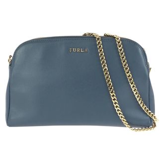Furla Capriccio Leather Chain Shoulder Bag