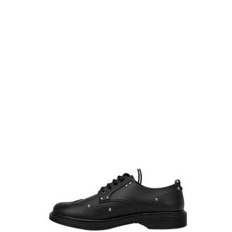 Cult Schoenen, Dames, Zwart, 40 EU, Leer, Sabbath 4809 Laced Shoe