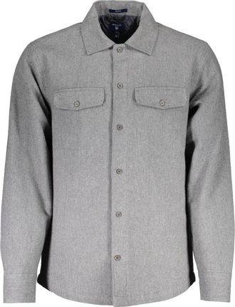 GANT Casual overhemd - Heren - Casual Overhemden - Grijs - 2XL - Overhemden