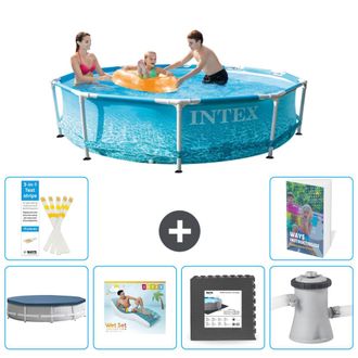 Intex Piscina Con Estructura Redonda - 305x76 Cm - 7-piezas S49