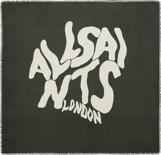 AllSaints Orlando Large Scarf in Black at Nordstrom Rack