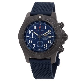 Breitling Pre-owned Breitling Avenger Chronograph Automatic Chronometer Blue Dial Mens Watch V13375101C1X2