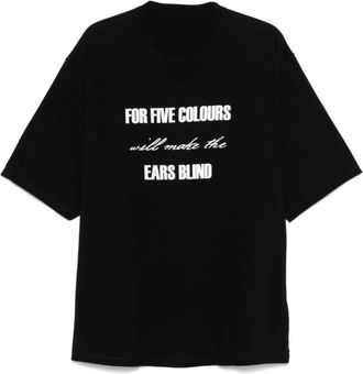 Undercover Black Printed t-shirt