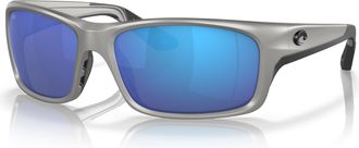 Costa JOSE PRO Blue MIrror Polarized Glass Rectangular Mens Sunglasses 6S9106 910606 62