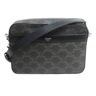 Celine Pre-owned Triomphe Canvas Shoulder Bag - - Pre-owned - Uomo - Nero - ONE SIZE