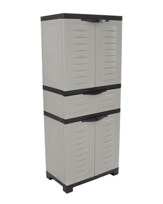 Sunnydaze Storage Cabinet With 2 Adjustable Shelves
