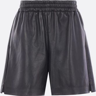 Gucci Leather Bermuda Shorts