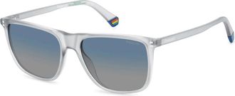 Polaroid PLD 6232/S Zonnebrillen - Heren - Zonnebrillen - Grijs - 55 MM - Accessoires