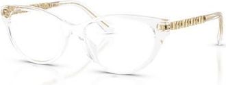 Michael Kors 49mm Cat Eye optical glasses in Transparent at Nordstrom