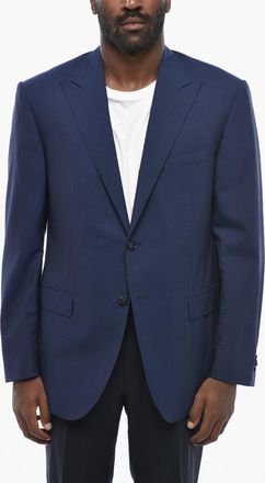 Corneliani Blazer ACADEMY in Lana Vergine con Rever a Lancia Corneliani