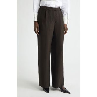 Jason Wu Washed Twill Straight Leg Trousers in Nori at Nordstrom, Size 10