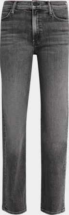 Mother The Kick It Straight-Leg Jeans