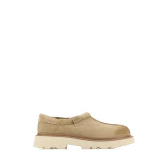 UGG Flats, male, Beige, Size: 10 US Sand Suede Slip-On Sneakers