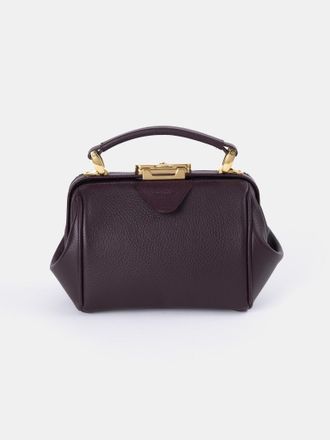 The Cambridge Satchel Company The Mini Sophie - Bordeaux Calf Grain