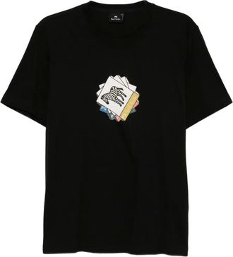 Paul Smith T-shirt con stampa grafica - Nero