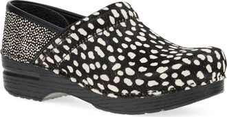 Dansko Professional Clog in Spotted Haircalf at Nordstrom, Size 10.5-11Us