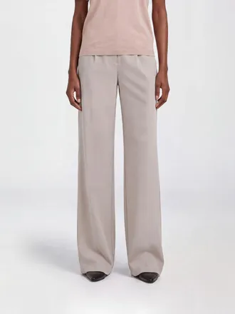 Herno Pantaloni a palazzo in jersey a vita alta con coulisse