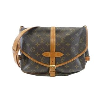 Louis Vuitton Pre-owned Cross Body Bags, female, Brown, Size: ONE SIZE Pre-owned Vintage Monogram Shoulder Bag