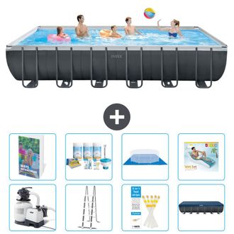 Intex Piscina Ultra Xtr Rectangular - 732x366x132 Cm - 9-piezas S683