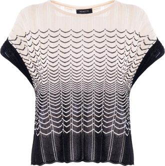 Nenette 41Bb T-shirt - Dames - Ronde hals truien - Veelkleurig - L - Truien & Vesten