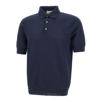 FILIPPO DE LAURENTIIS Polo Shirts, male, Blue, Size: 2XL Filippo De Laurentis T-shirts and Polos