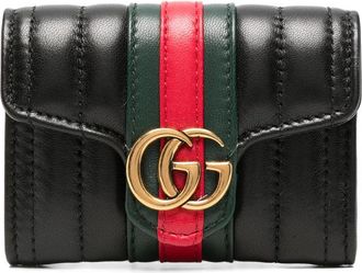 Gucci GG Marmont Web-stripe Wallet