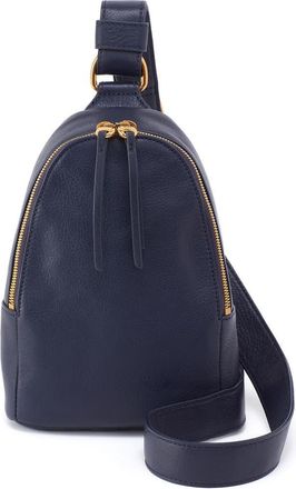 Hobo Fern Leather Sling Bag in Ink Navy at Nordstrom