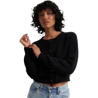 Callahan The Crop Cardi - Womens in Black at Nordstrom, Size X-Large