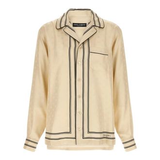 Dolce & Gabbana Shirts - male - Dolce & Gabbana - Casual Shirts - Beige - 3XL - Shirts