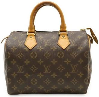 Louis Vuitton Pre-owned Vintage Monogram Handbag - Dames - Vintage Handtas - Bruin - ONE Size - Leer - Vintage