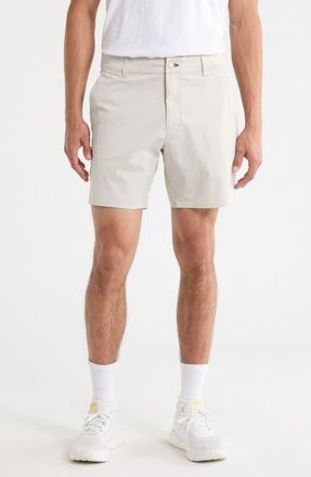 Rhone Commuter Flyweight Performance Golf Shorts in Stone at Nordstrom, Size 32