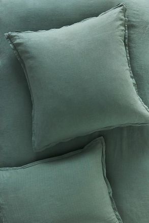 Anthropologie Washed Linen Euro Sham