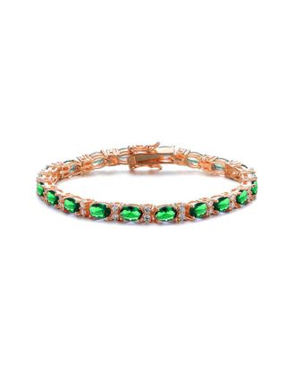 Genevive 18K Rose Gold Vermeil Bracelet