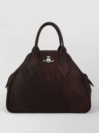 Vivienne Westwood shoulder bag structured shape top handles pockets