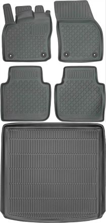 OEM Juego De Alfombrillas Para Coche Y Maletero Para Seat Tarraco Suv (modelo 2018)