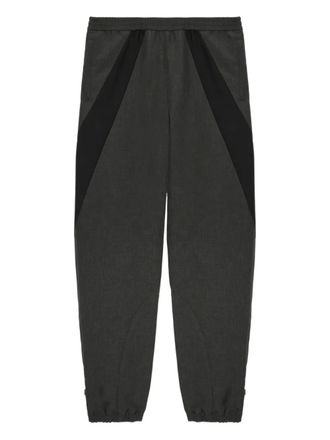 Msgm panelled trousers - women - Fabric - 44 - Grey