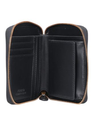 Pinko Womens Wallets Black Leather
