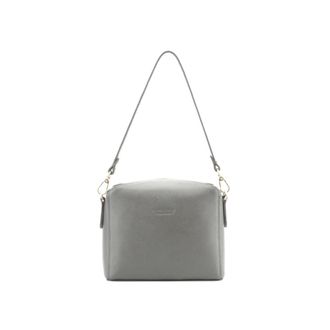 Pourchet Dames, Tassen, Grijs, Maat: ONE Size Leer