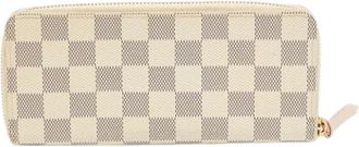 Louis Vuitton Pre-owned Wallets, female, White, Size: ONE SIZE Pre-owned Canvas Wallet