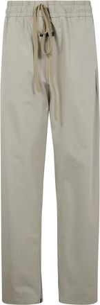 Fear of God Sportieve Track Pants voor Mannen - Heren - Straight fit broeken - Beige - M - Broeken