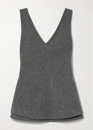 Proenza Schouler Top In Feltro A Pannelli Winona - Grigio