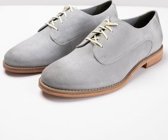 J Shoes Womens Sylvia in Grey Leather - Size UK 5