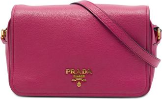 Prada Pre-owned Prada Vitello Phenix Flap Crossbody Ladies Y5KAA3HCSAQML09M